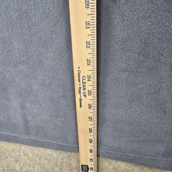 Foot Locker Mens XL Gray Fleece Pullover Quarter Zip Sweater - Picture 6 of 6